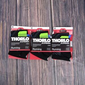 3 Pairs Thorlo Experia Running Socks Adult Medium Athletic Gym